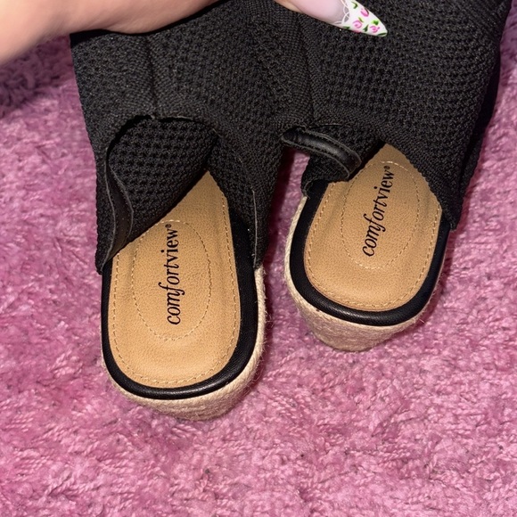 Comfortview Espadrille Wedge Sandals - Picture 5 of 6